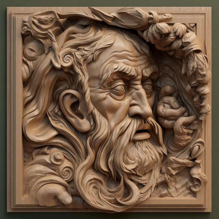 نموذج ثلاثي الأبعاد لآلة CNC 3D Art 